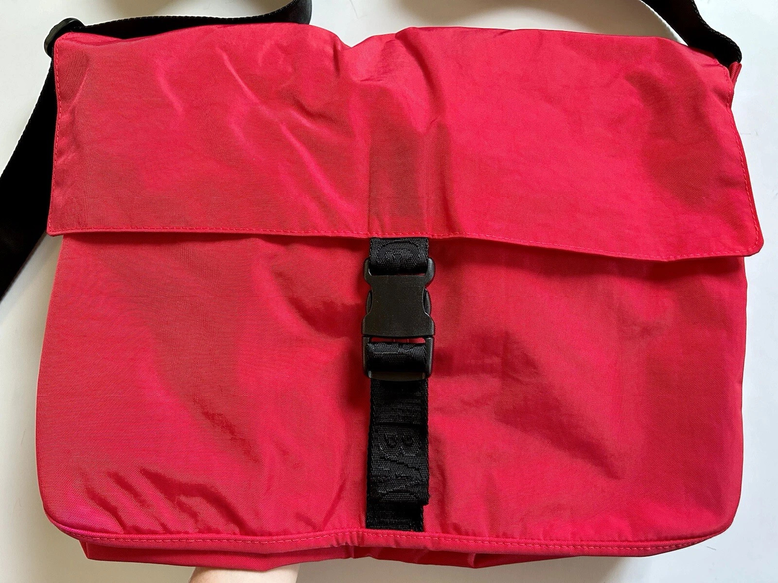 Nylon Messenger Bag